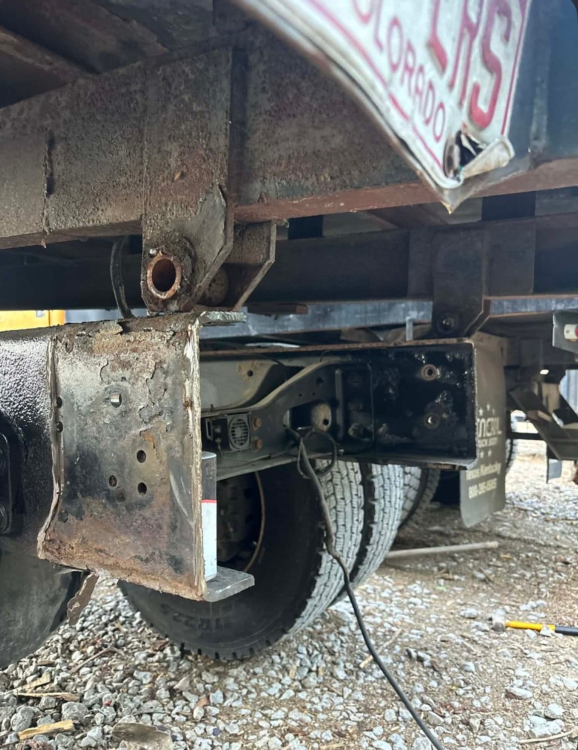 Transport Truck Converted to Dump Truck in Mount Juliet Tennessee image