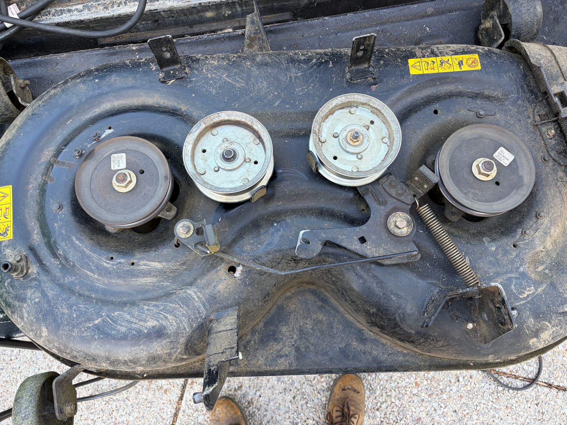 Gallery photos for Mower Deck Repair That Got a Brentwood Customer Back to Work: Image #3