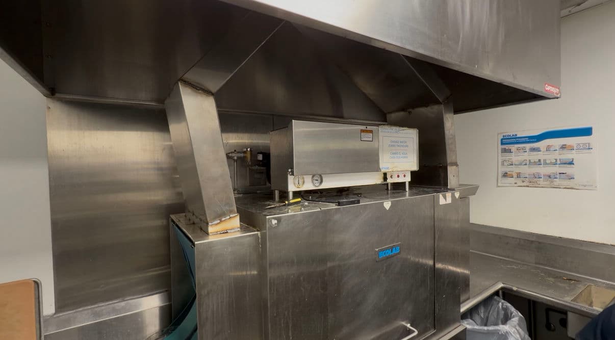 Custom Stainless Steel Hood Exhaust for Nashville Taco Shop image