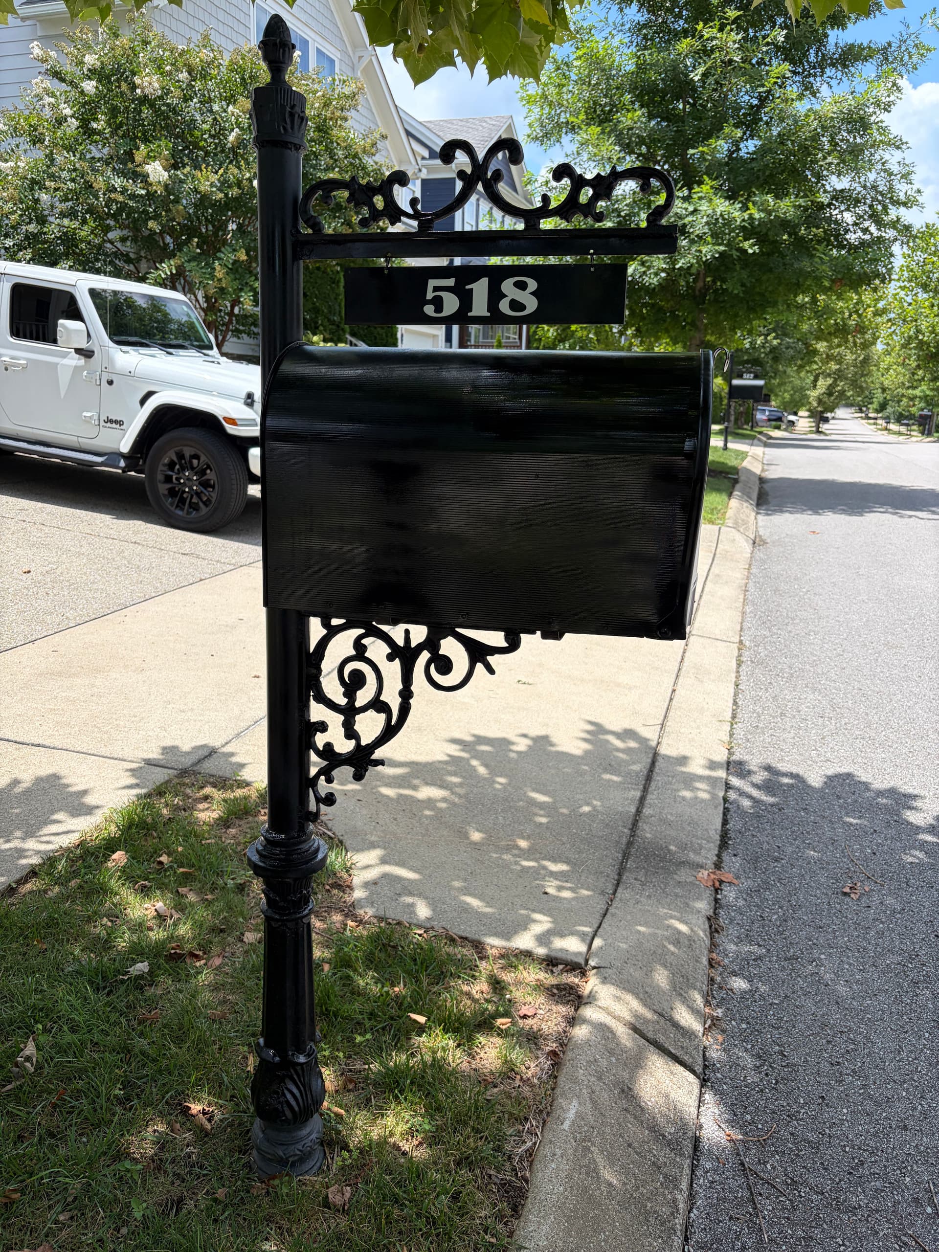 Gallery photos for Ornamental Mailbox Repair and Repaint in Franklin, TN: Image #1
