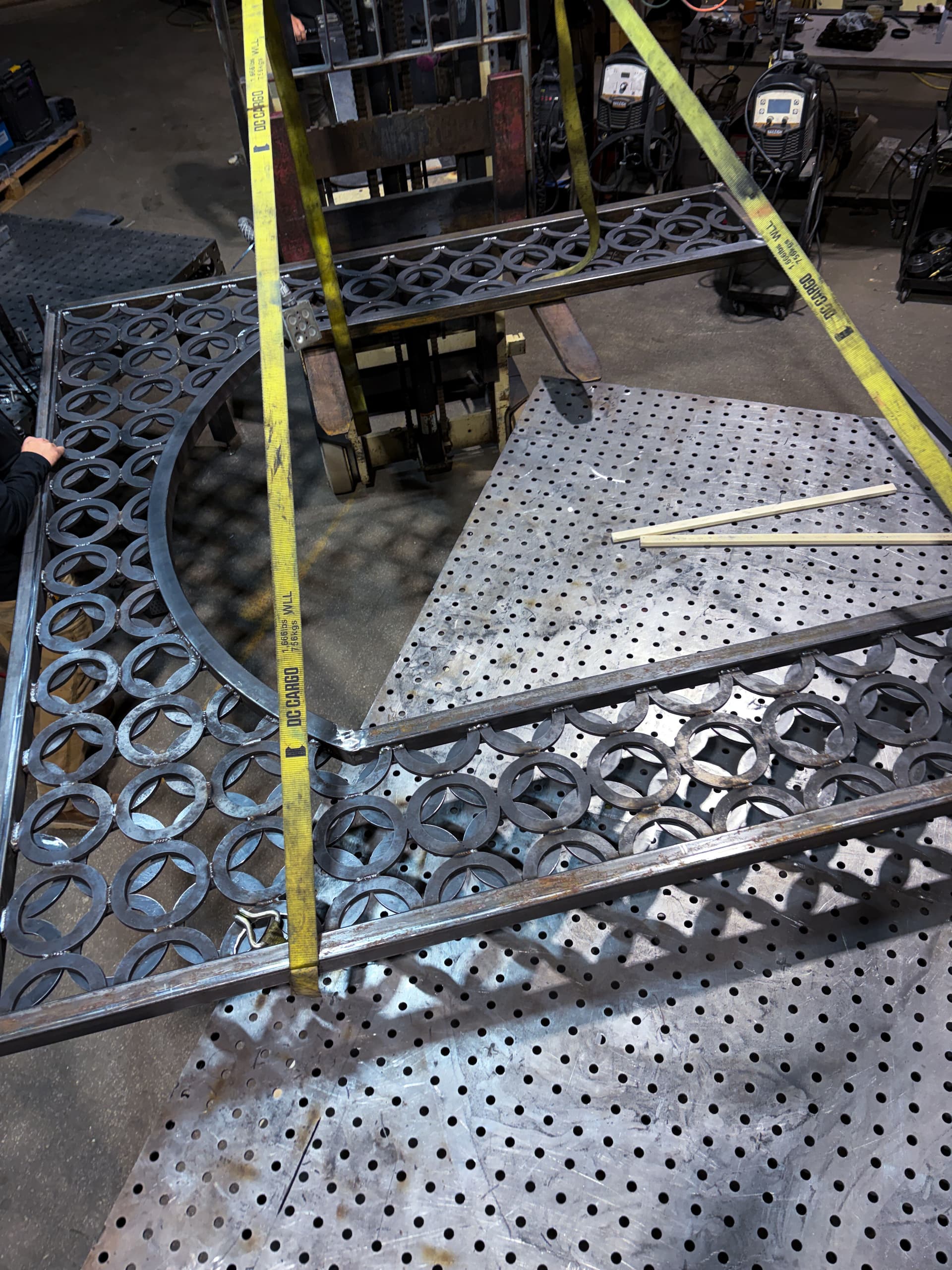 Gallery photos for Custom Decorative Steel Arch Build for a Franklin Restaurant: Image #4