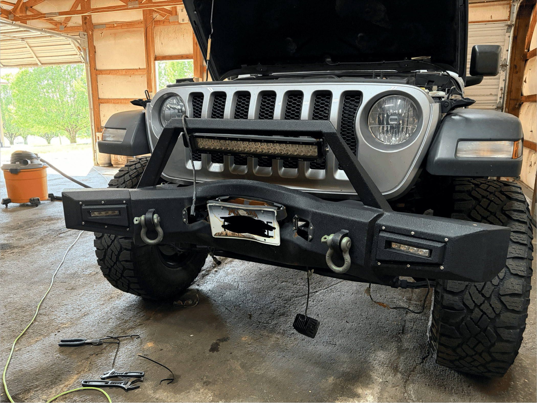 Project Jeep Bumper Swap and Frame Repair Done Right in Nashville image