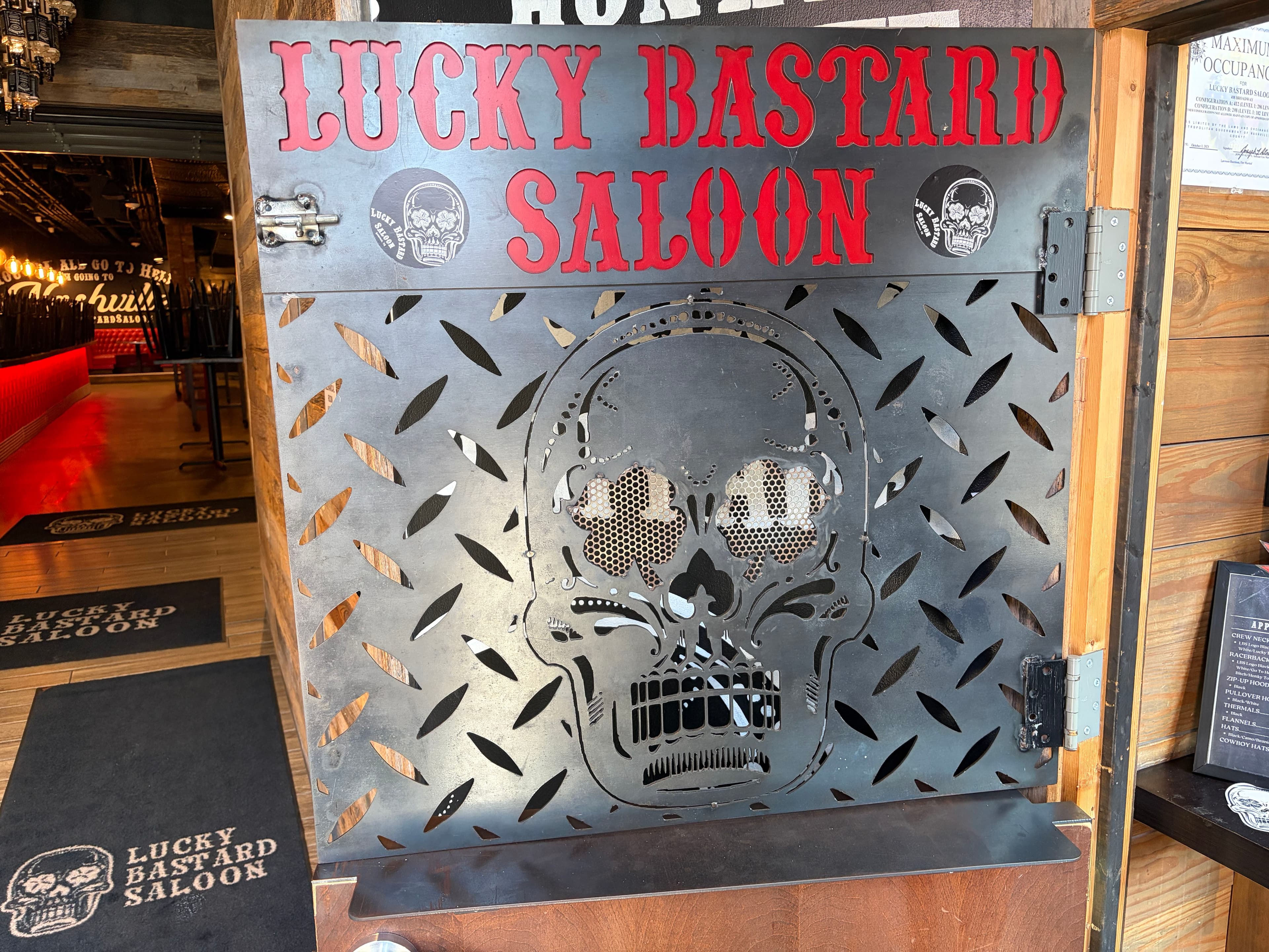 Project Custom Steel Sign Built for a Nashville Bar image