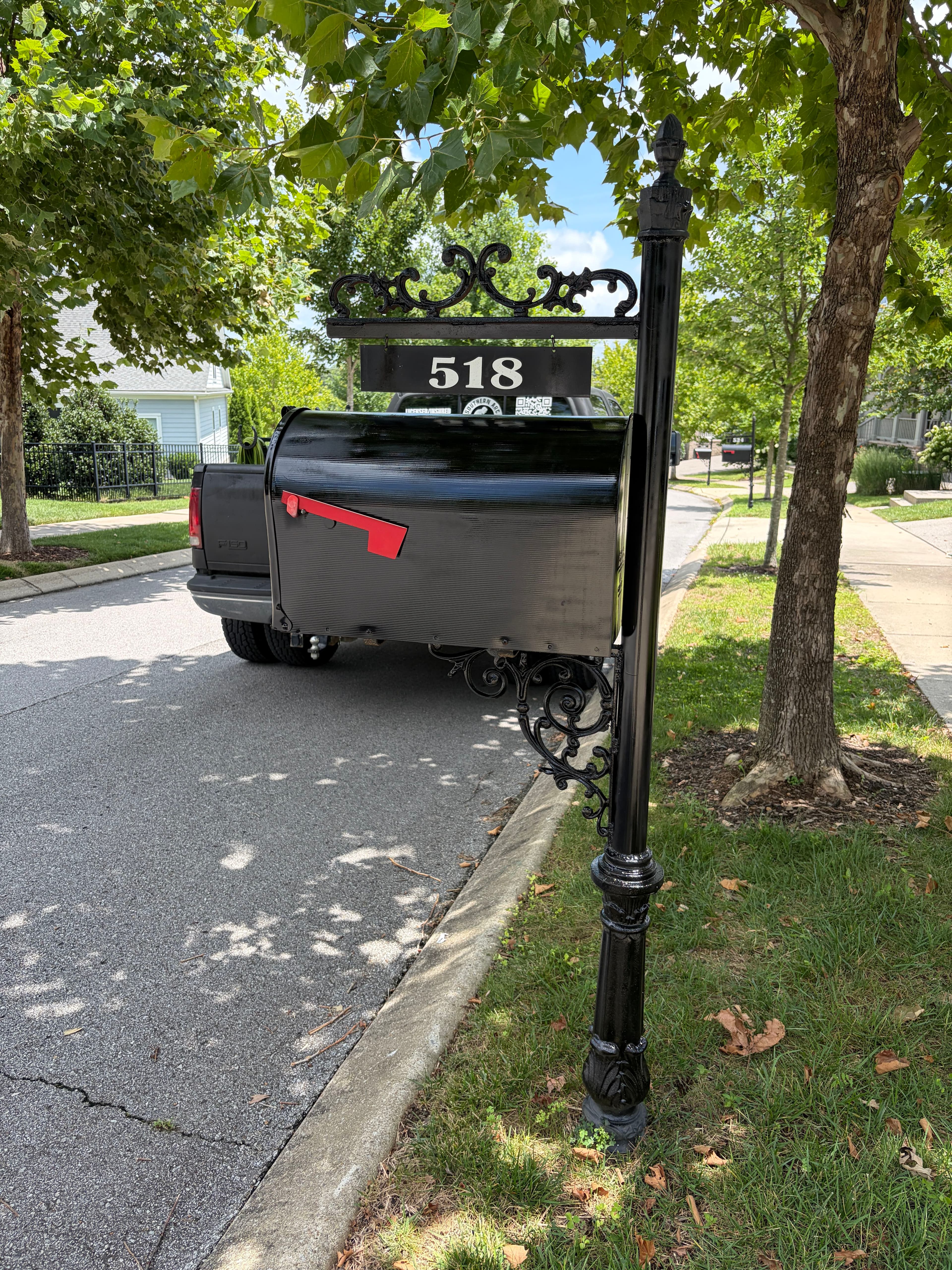 Project Ornamental Mailbox Repair and Repaint in Franklin, TN image