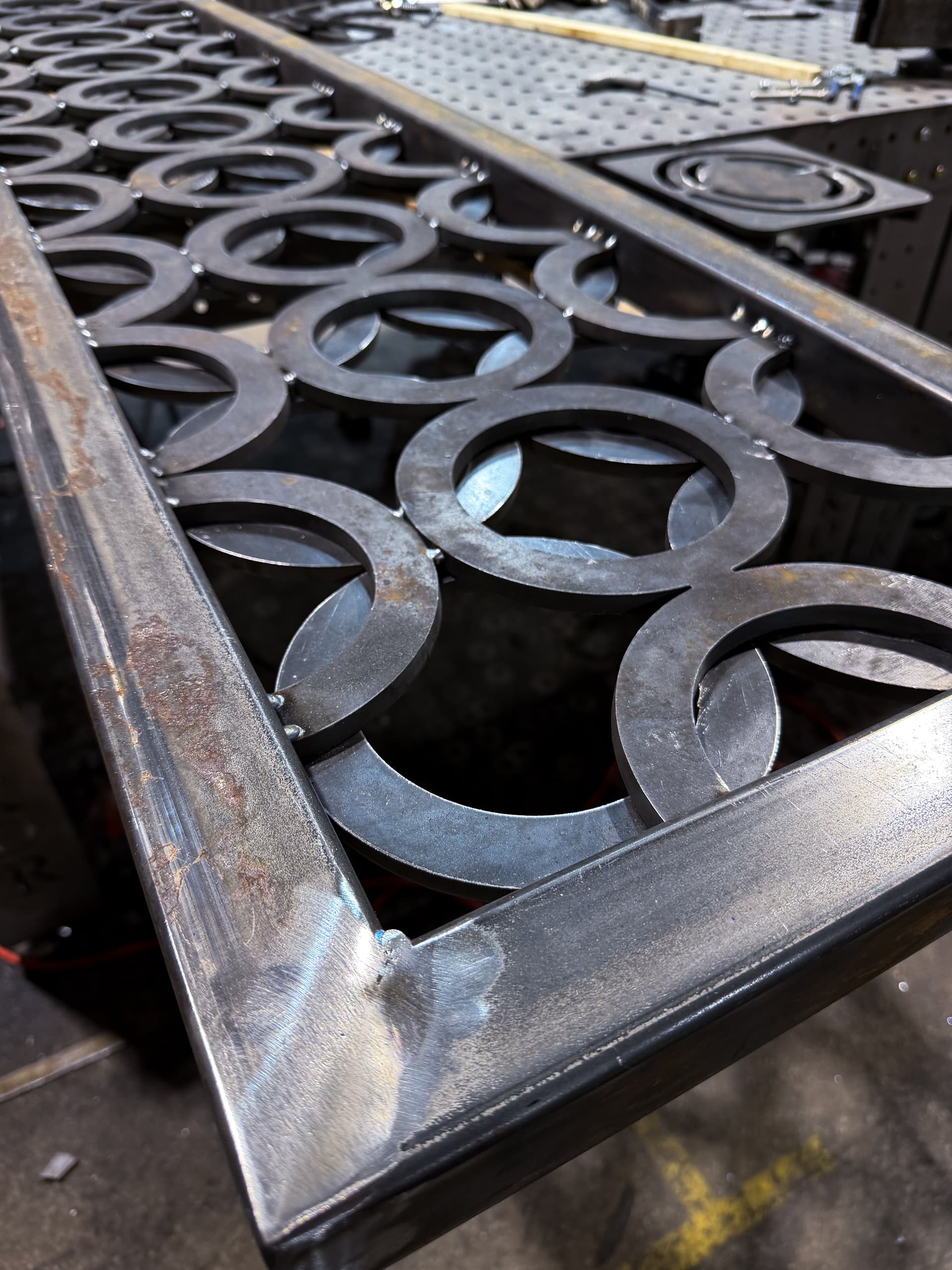 Gallery photos for Custom Decorative Steel Arch Build for a Franklin Restaurant: Image #3