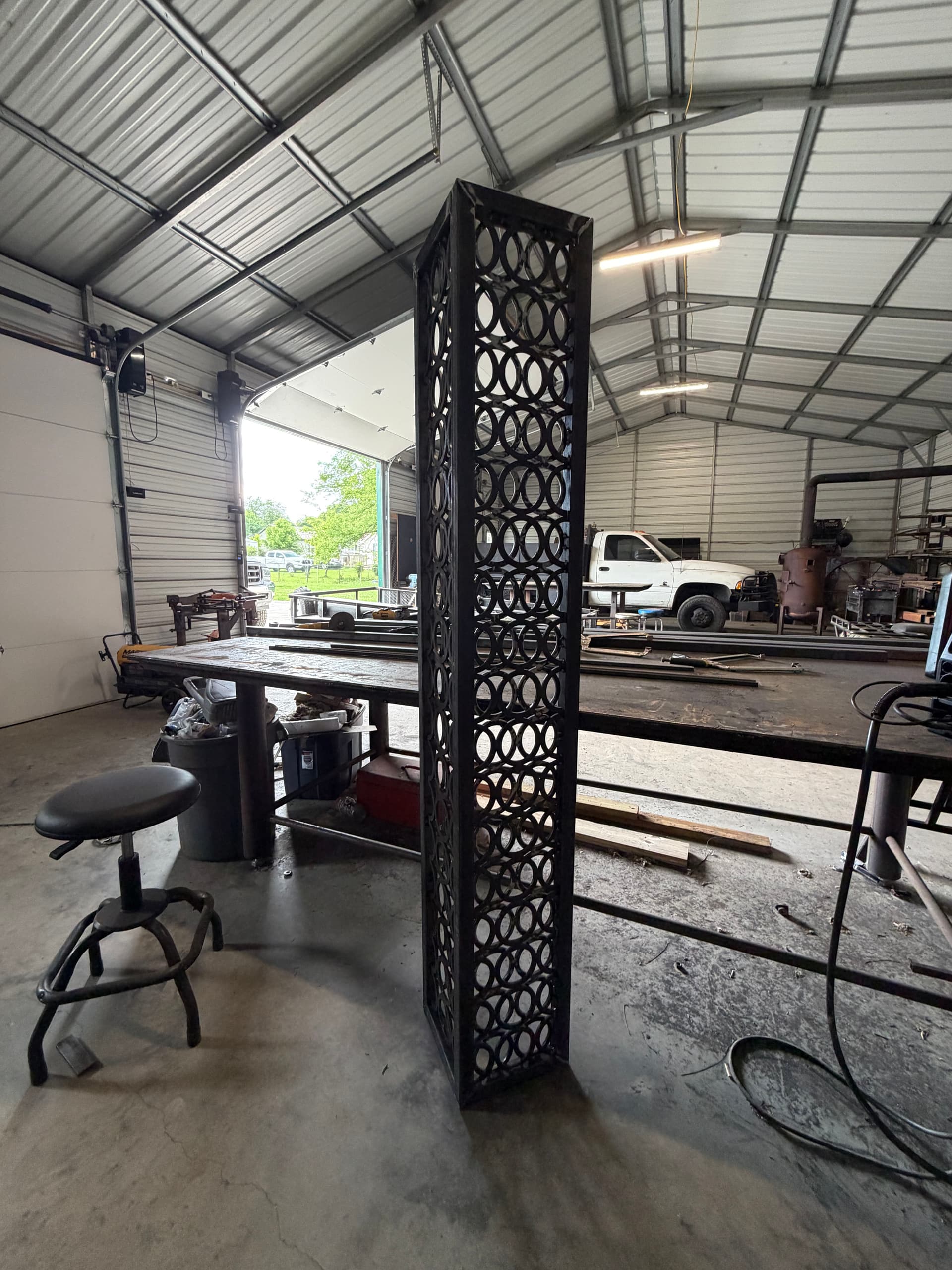Gallery photos for Custom Ornamental Metalwork Headed to a Franklin TN Restaurant: Image #1