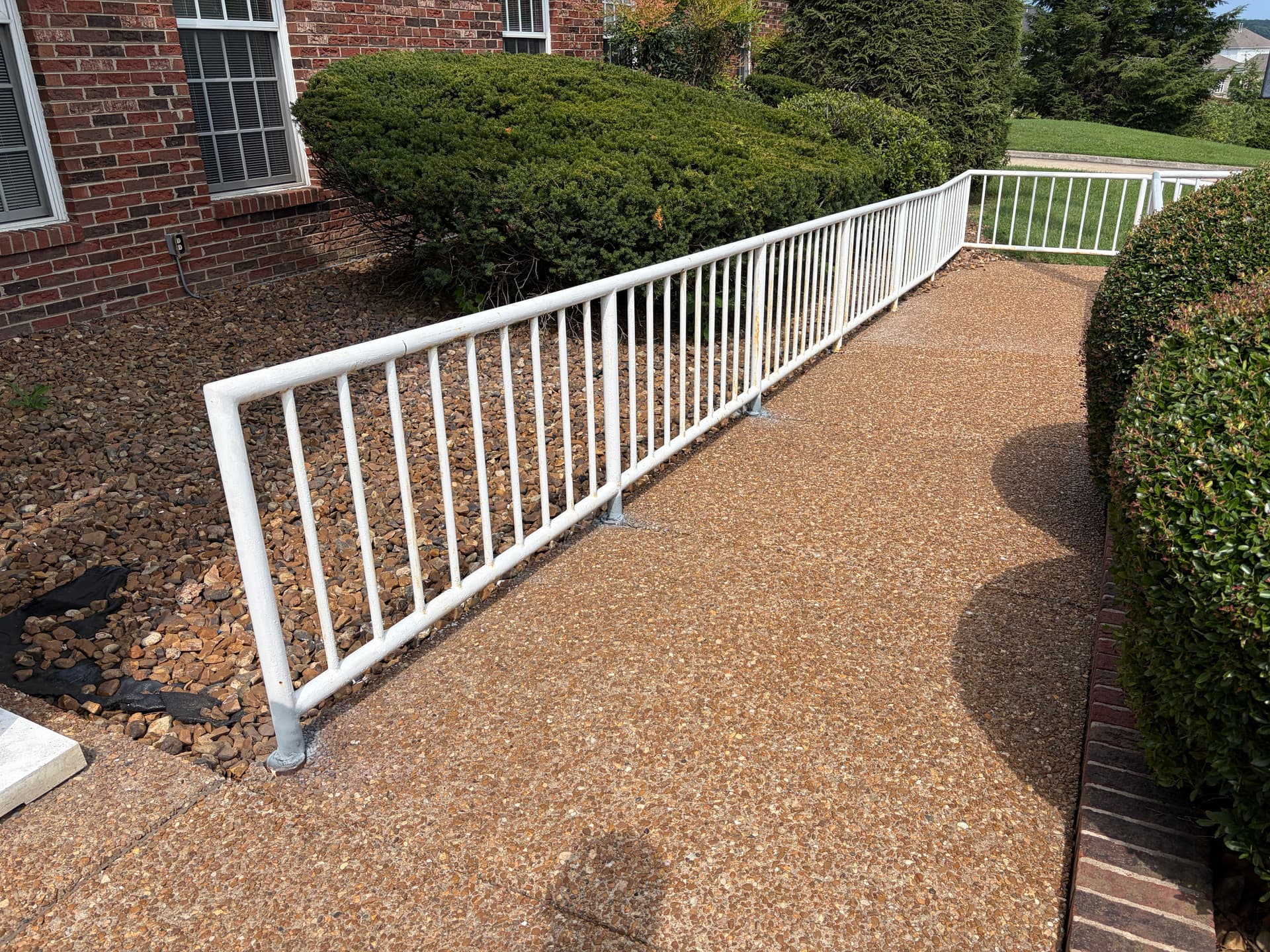 Handrail Repair on a Spring Hill Walkway image