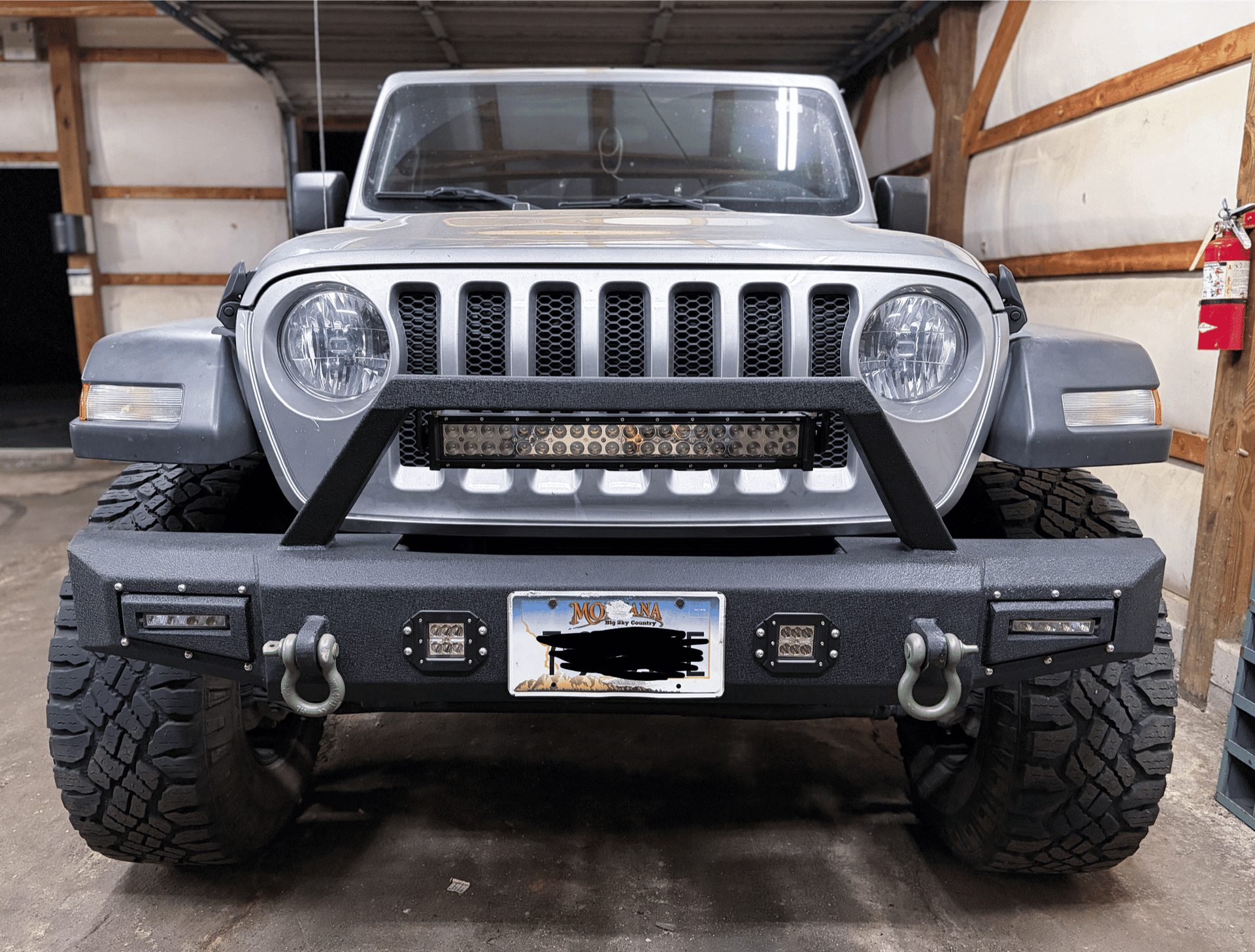 Gallery photos for Jeep Bumper Swap and Frame Repair Done Right in Nashville: Image #2