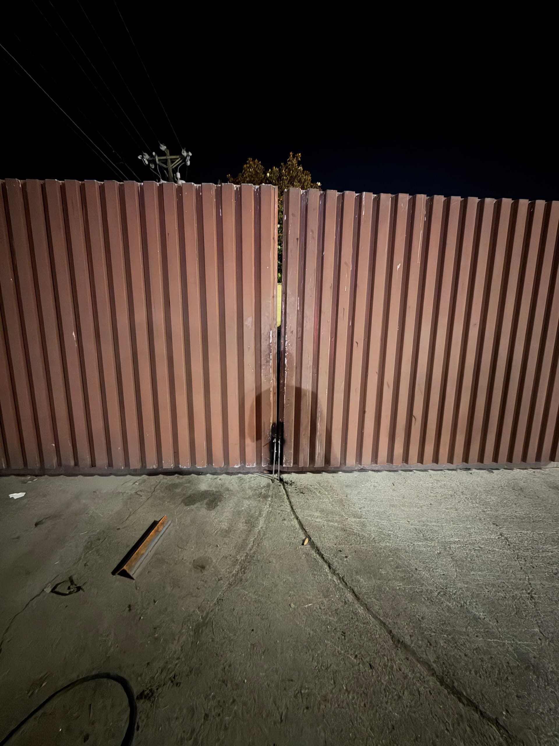 Late-Night Dumpster Gate Repair at a Smyrna Restaurant image