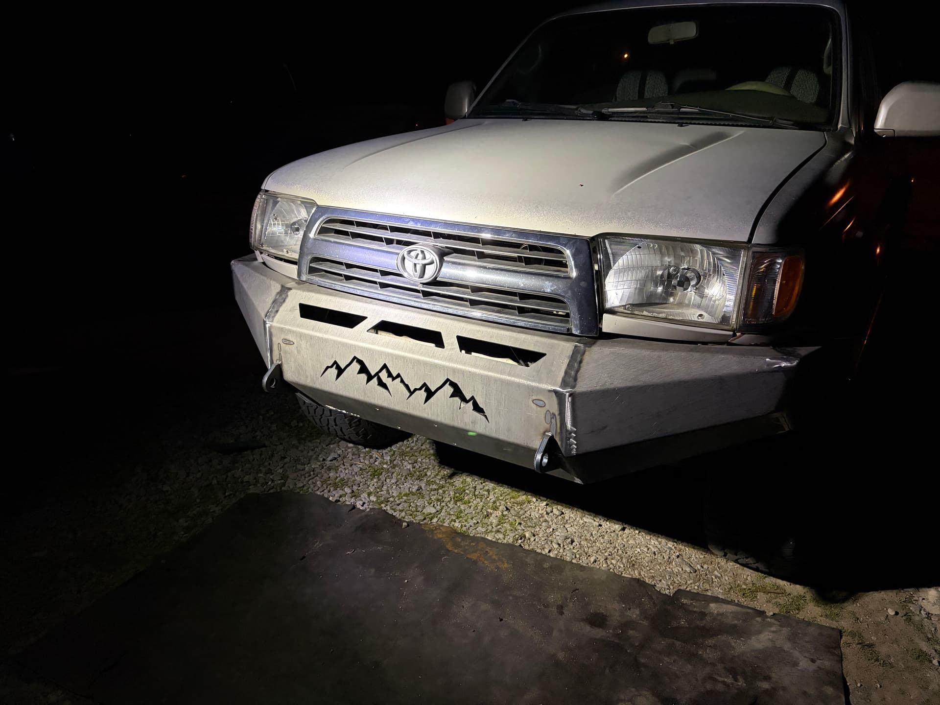 Custom Mountain Design Metal Bumper Built for SUV image