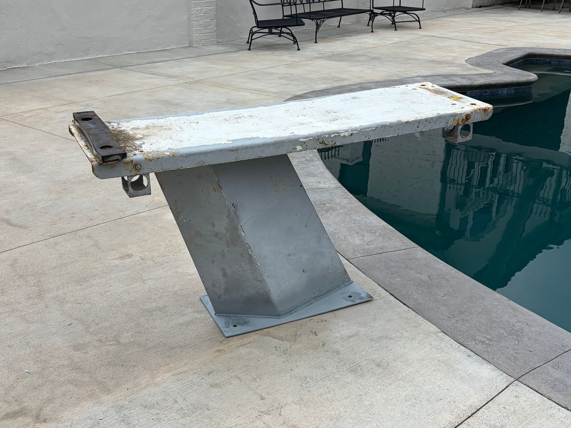 Gallery photos for Custom CNC-Cut Diving Board Base Repair in Brentwood: Image #3
