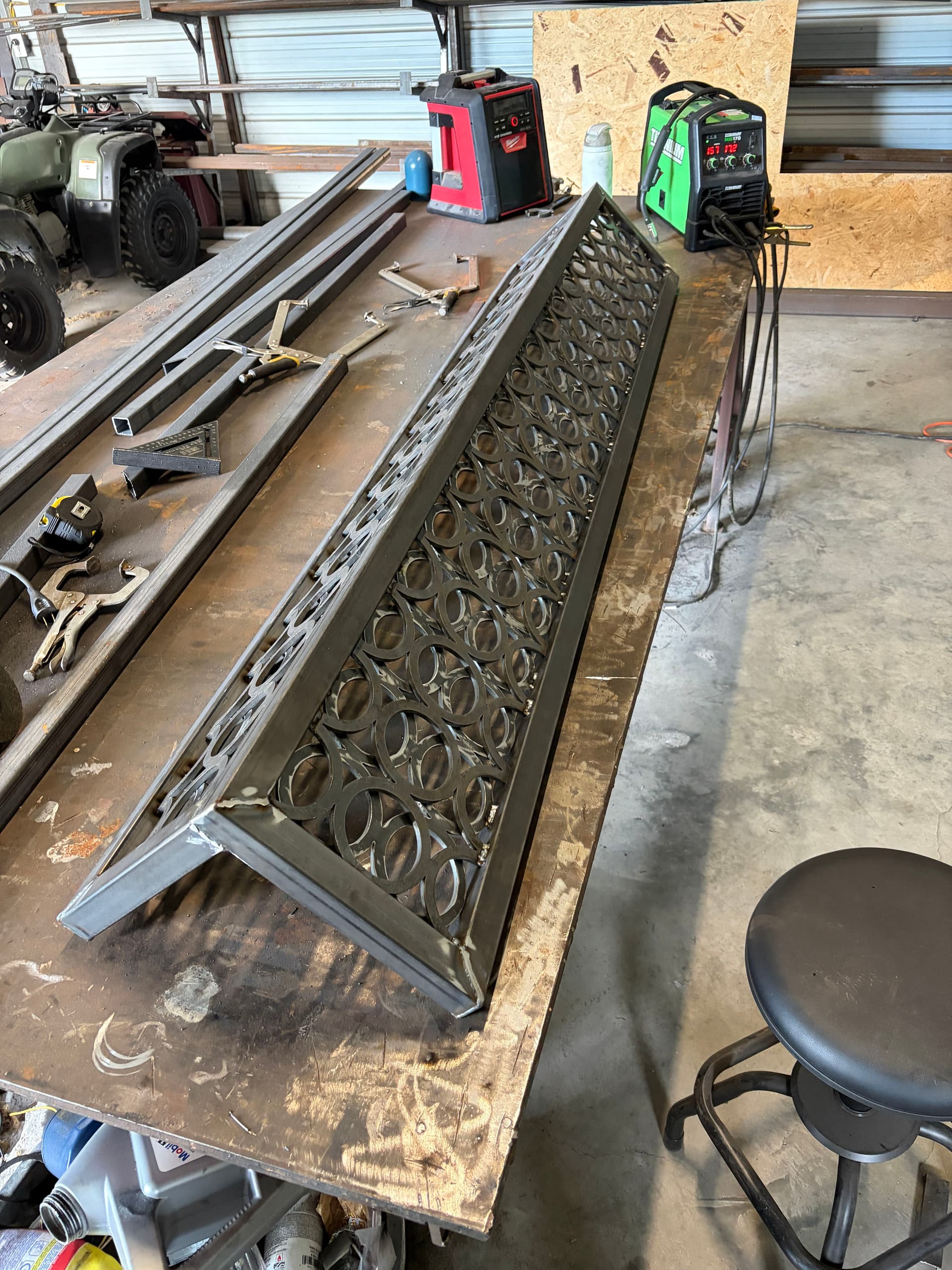 Custom Ornamental Metalwork Headed to a Franklin TN Restaurant image