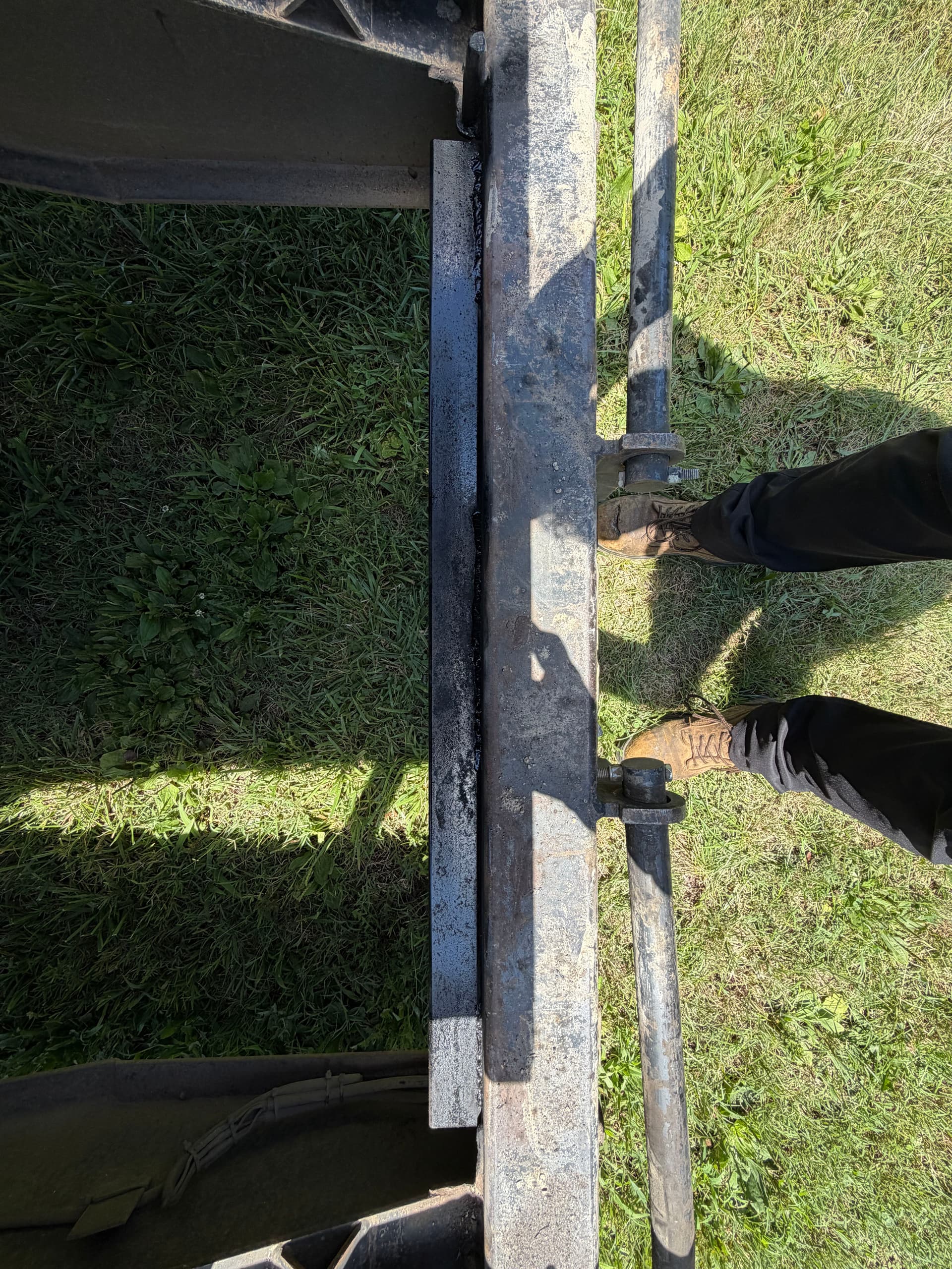 Gallery photos for Trailer Hatch Reinforcement and Decking Reweld Keeps It Working: Image #1