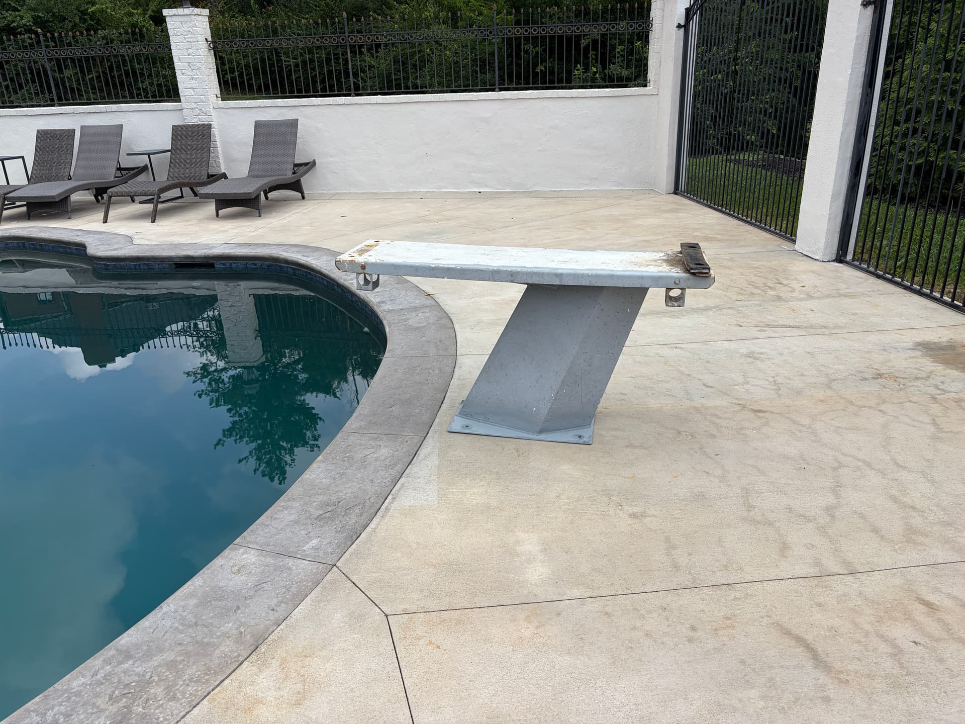 Gallery photos for Custom CNC-Cut Diving Board Base Repair in Brentwood: Image #2