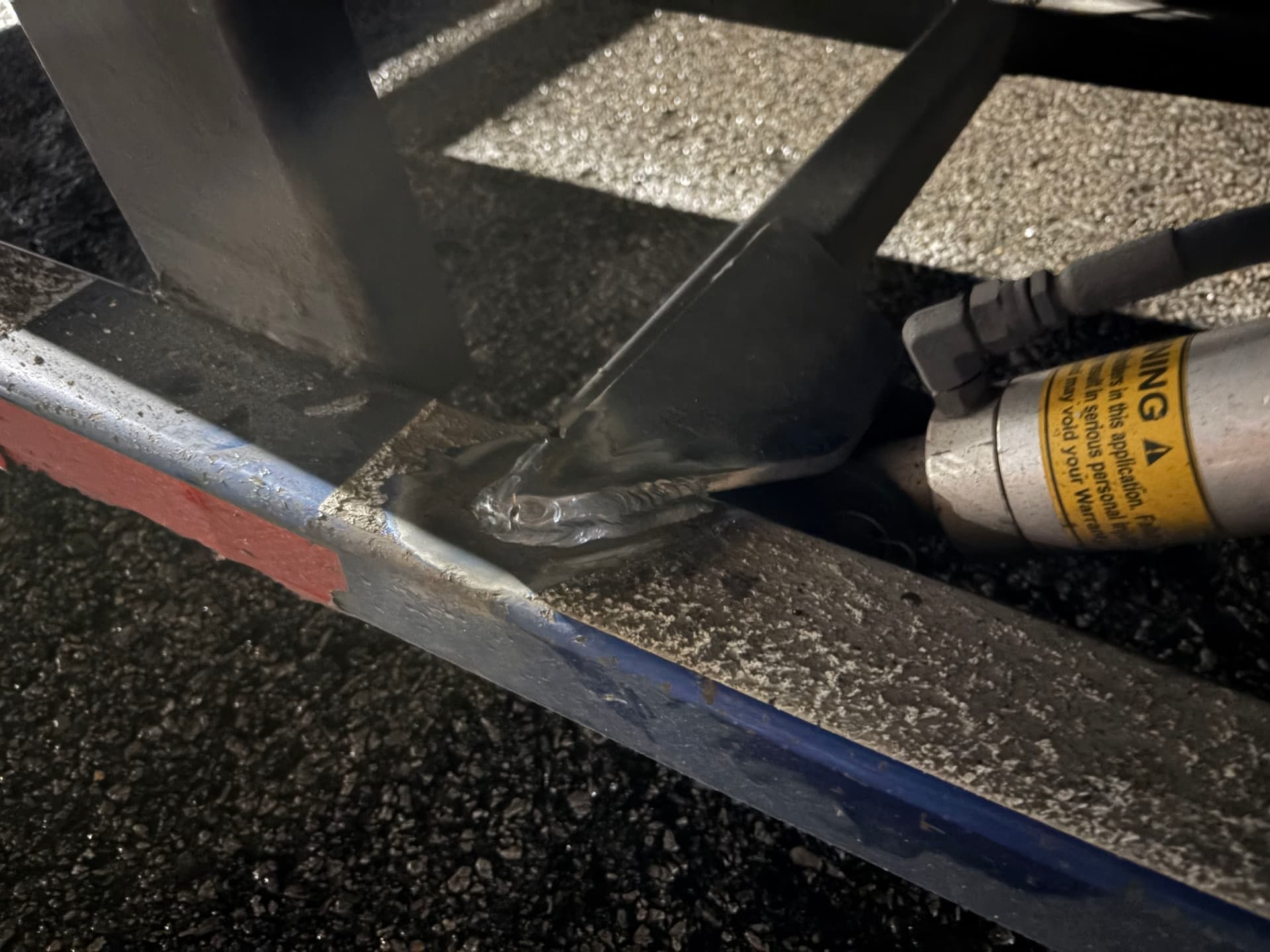 Gallery photos for Car Hauler Frame Split and Semi Step Repair in Lebanon TN: Image #1