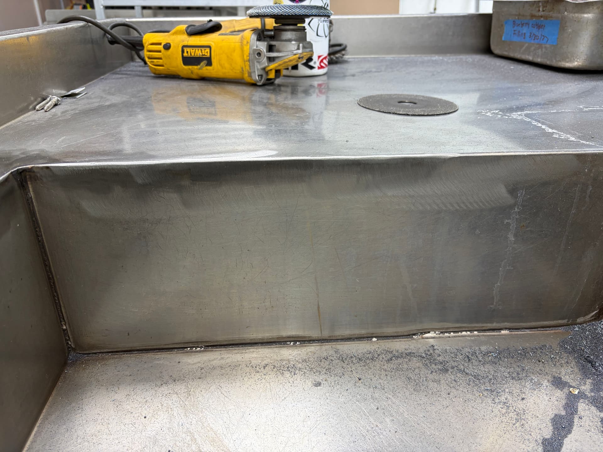 Gallery photos for Stainless Sink Repair in Franklin for a Restaurant Opening: Image #3