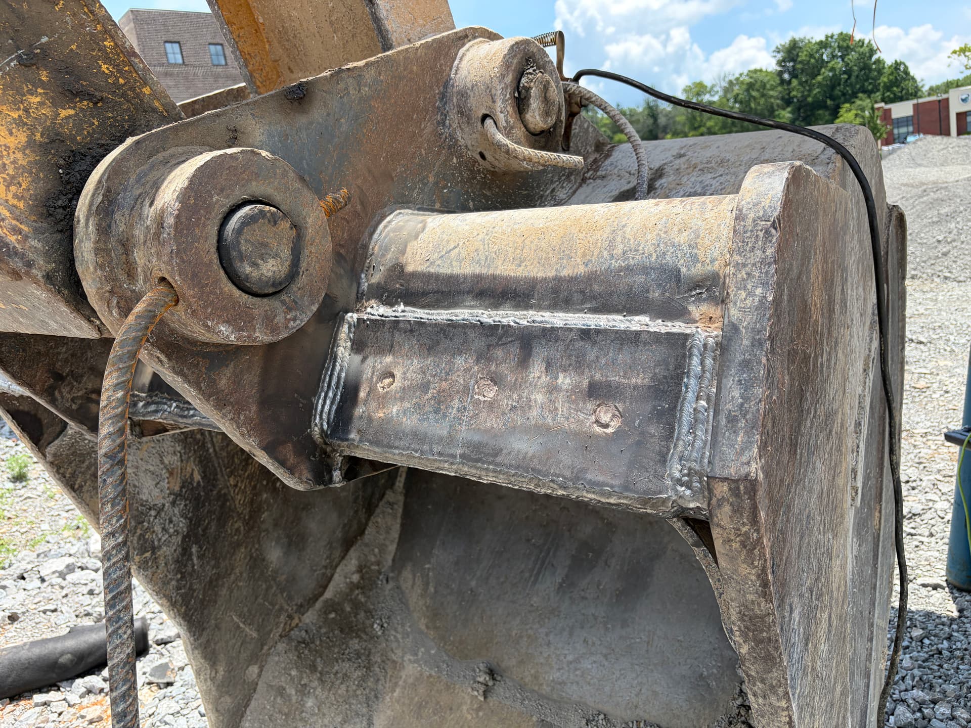 Gallery photos for Excavator Bucket Crack Repair Completed On-Site in Nolensville: Image #5