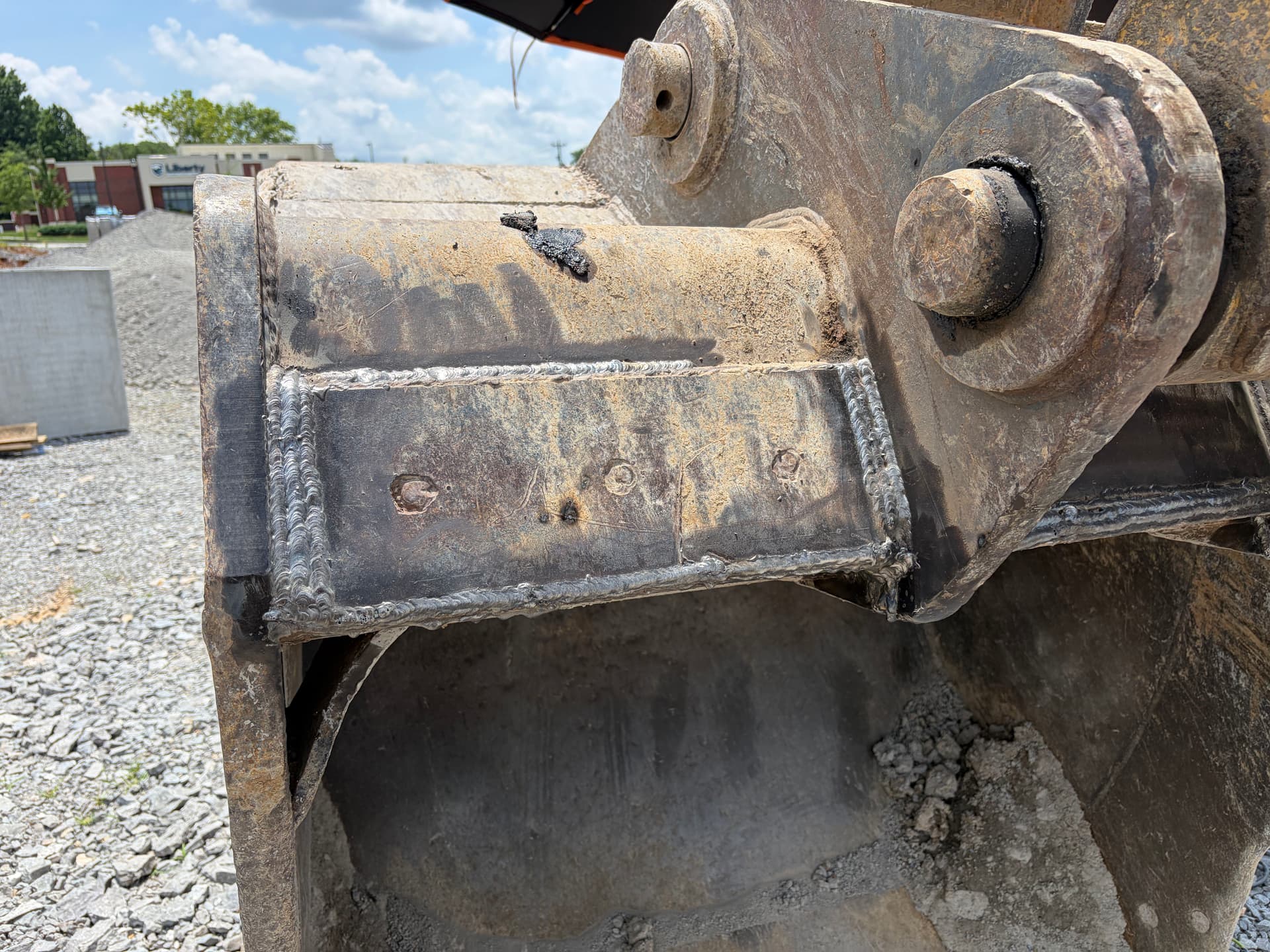 Gallery photos for Excavator Bucket Crack Repair Completed On-Site in Nolensville: Image #7